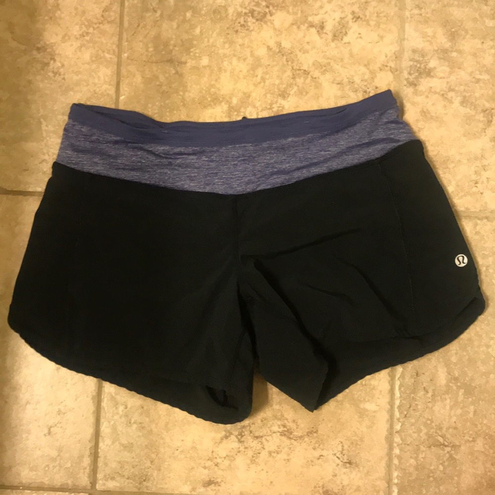 Lululemon speed up shorts size 4